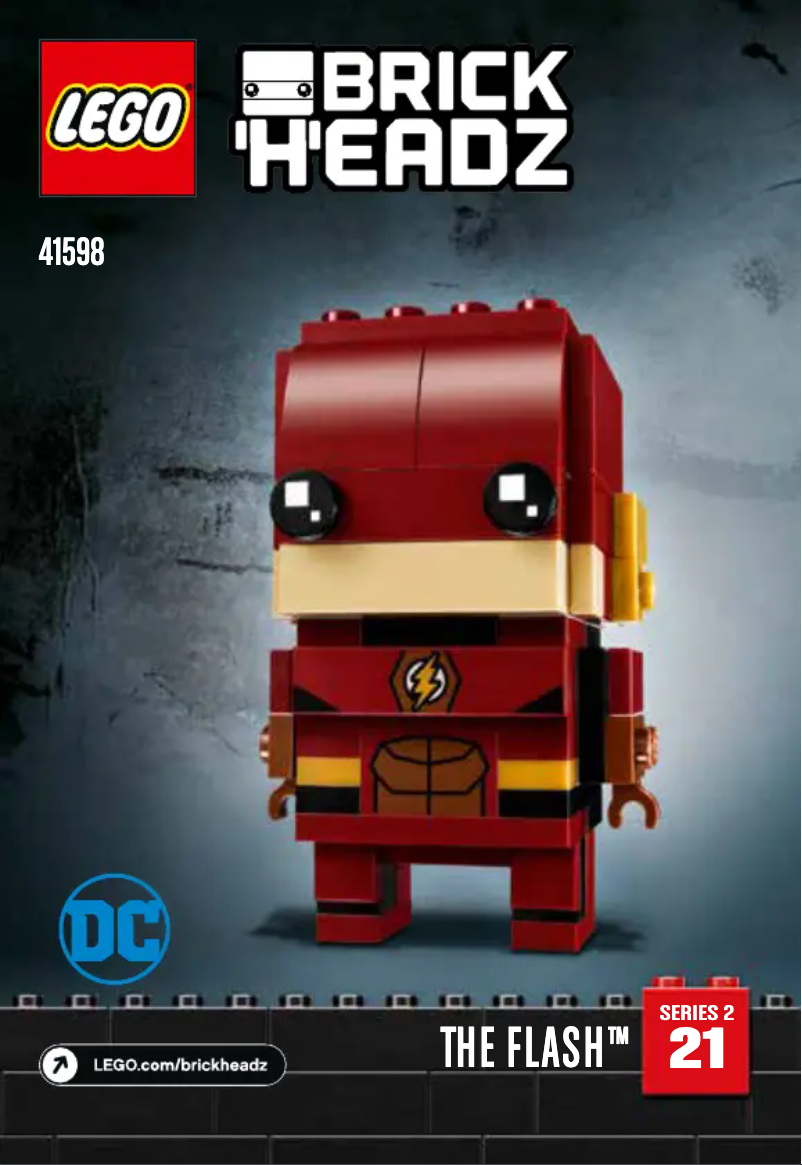 Image de la première page du manuel de l'appareil Brickheadz 41598