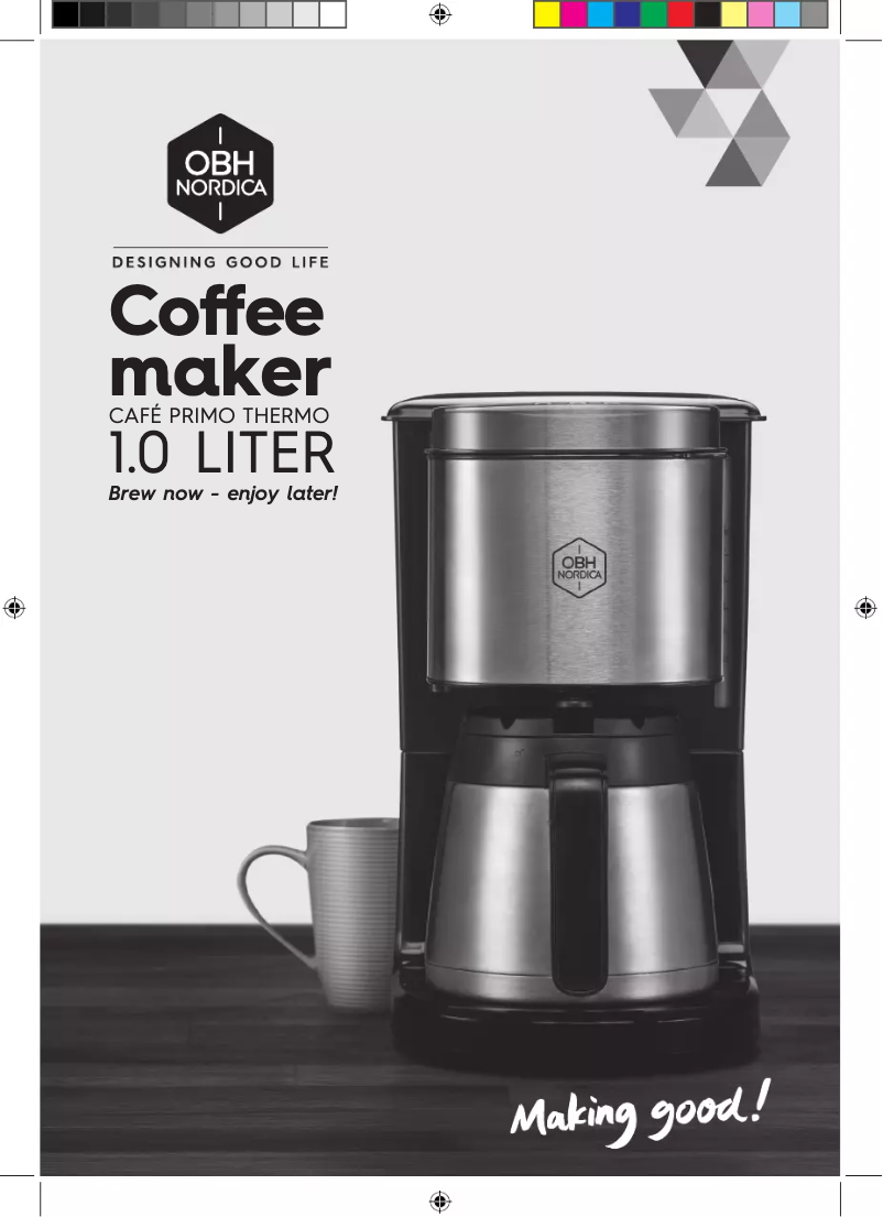 Image de la première page du manuel de l'appareil Cafe Primo Thermo 2320