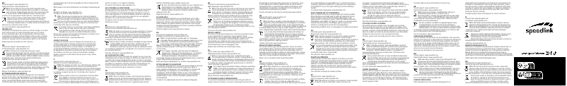 Page n°1 - Manuel utilisateur Speed-Link Pulse X