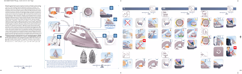 Image de la première page du manuel de l'appareil Ultragliss Anti-calc FV4944C0