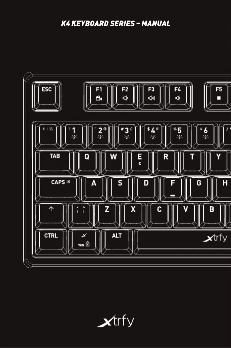 Image de la première page du manuel de l'appareil K4 RGB