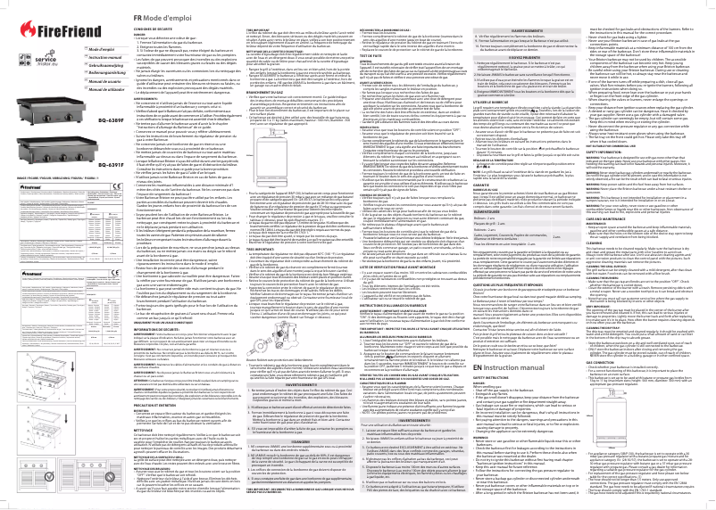 First page image of the manual for BQ-6389F