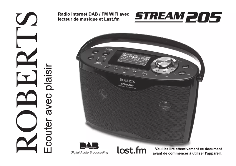 Page 1 de la notice Manuel utilisateur Roberts Stream 205