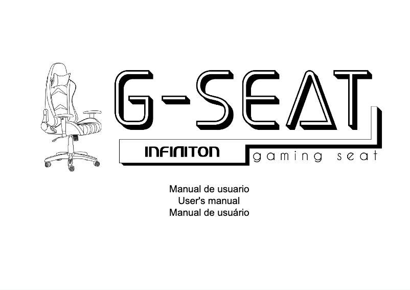 Page 1 de la notice Manuel utilisateur Infiniton GSEAT-22