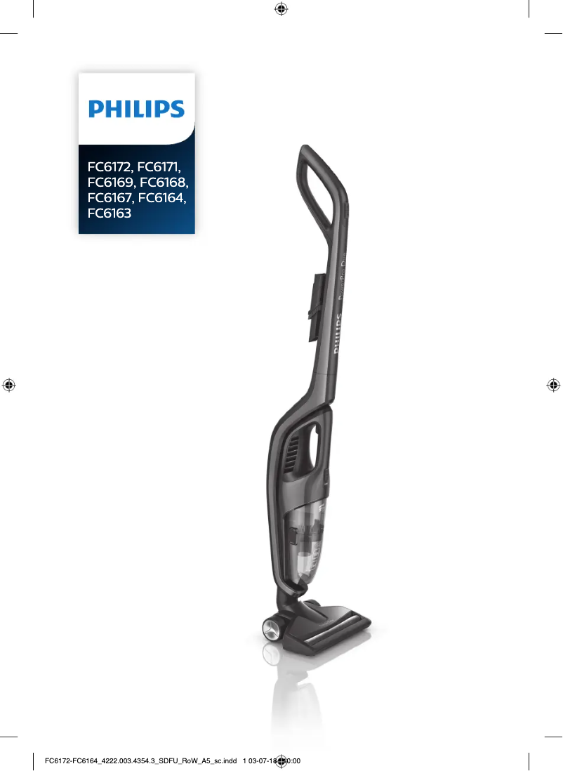 Page n°1 - Manuel utilisateur Philips PowerPro Duo FC6163