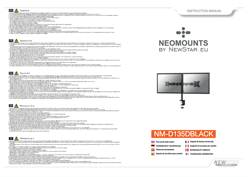 Image de la première page du manuel de l'appareil NM-D135D