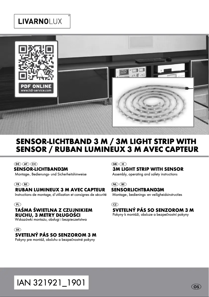 Page n°1 - Manuel utilisateur Livarno Lux 14125106L