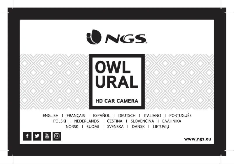 Page 1 of the manual User Manual NGS Owl Ural