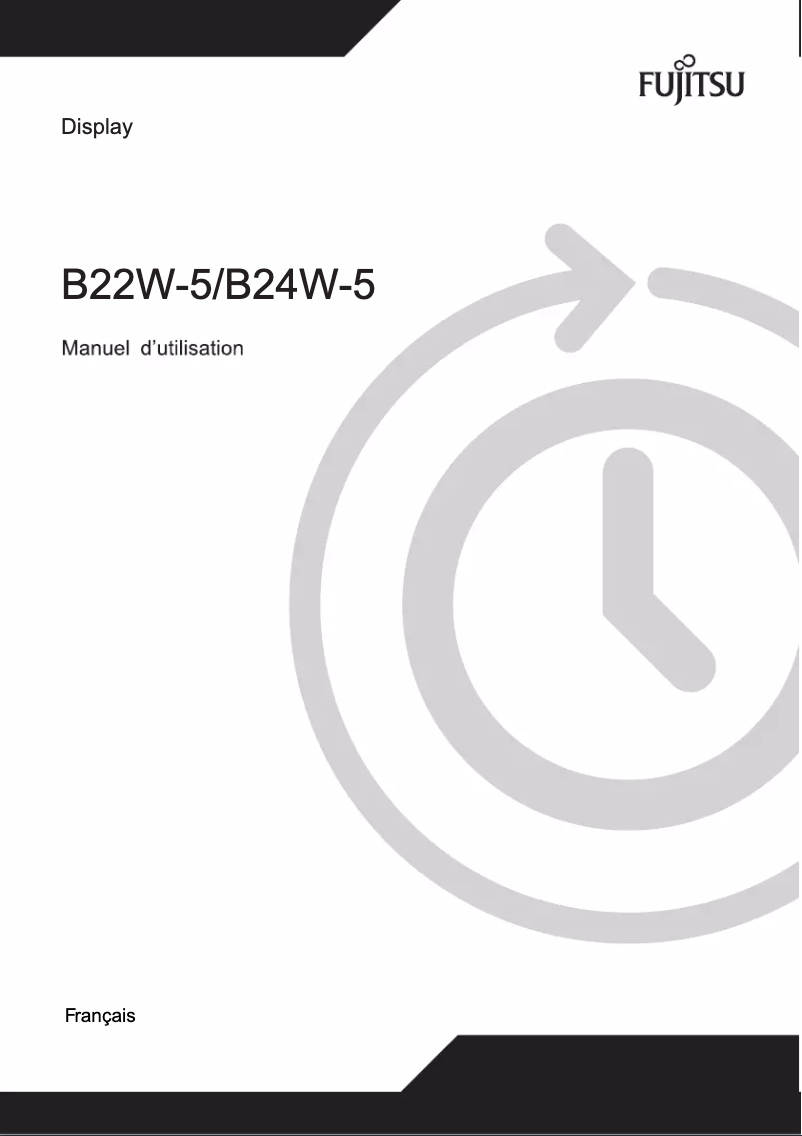 Page n°1 - Manuel utilisateur Fujitsu B24W-5 ECO