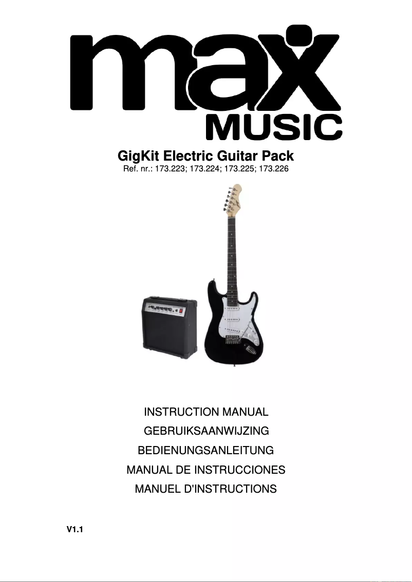 Image de la première page du manuel de l'appareil GigKit