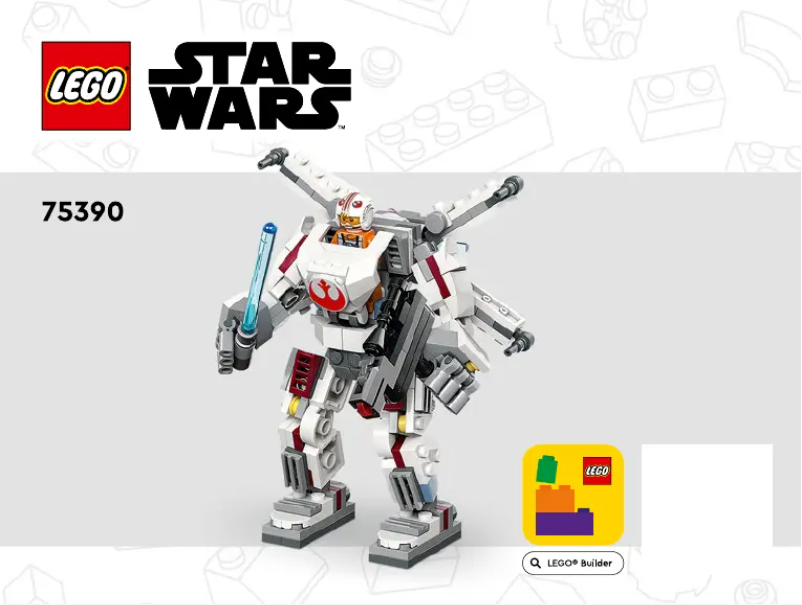 Page n°1 - Manuel utilisateur Lego Star Wars 75390