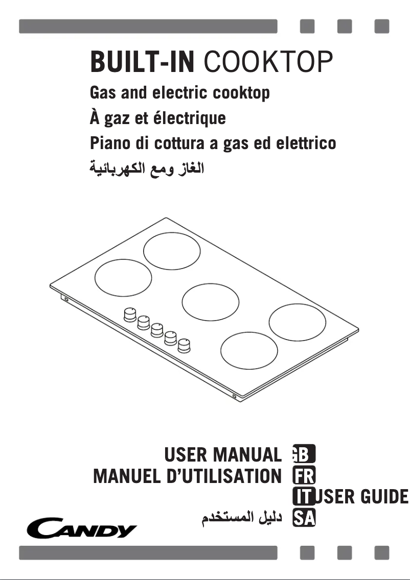 Image de la première page du manuel de l'appareil CHW93WPX MAR