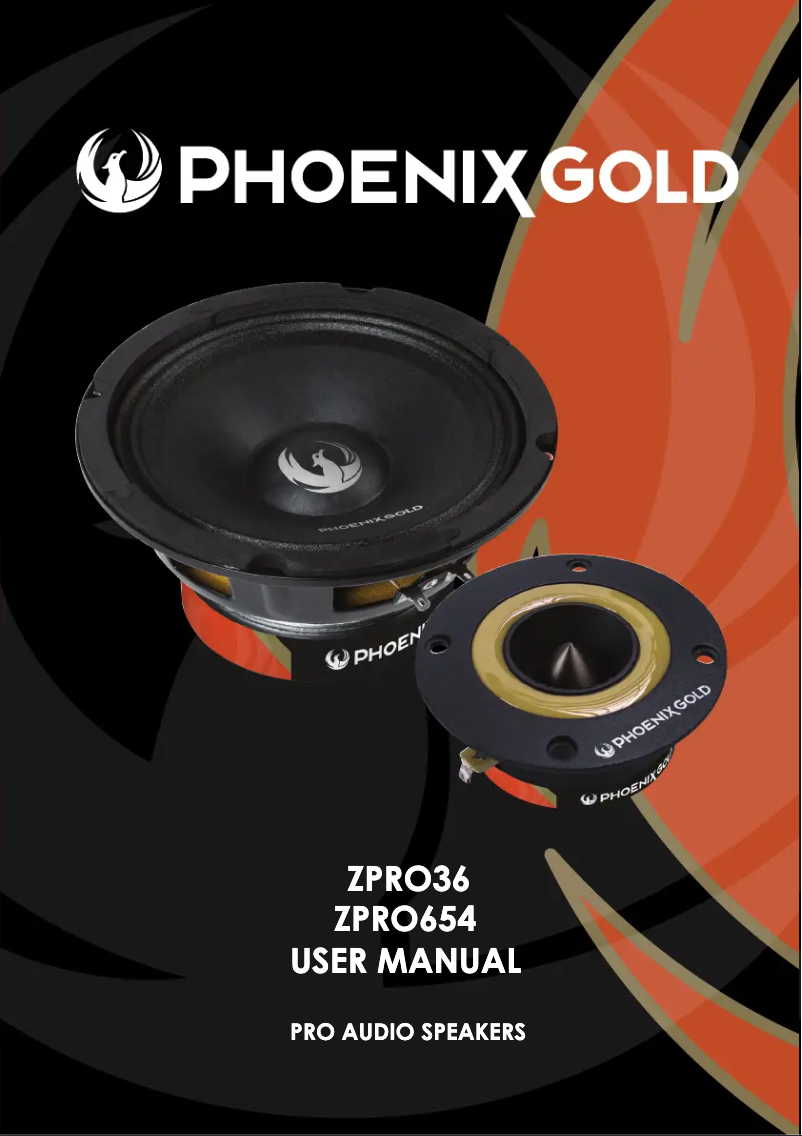 Page n°1 - Manuel utilisateur Phoenix Gold ZPRO654