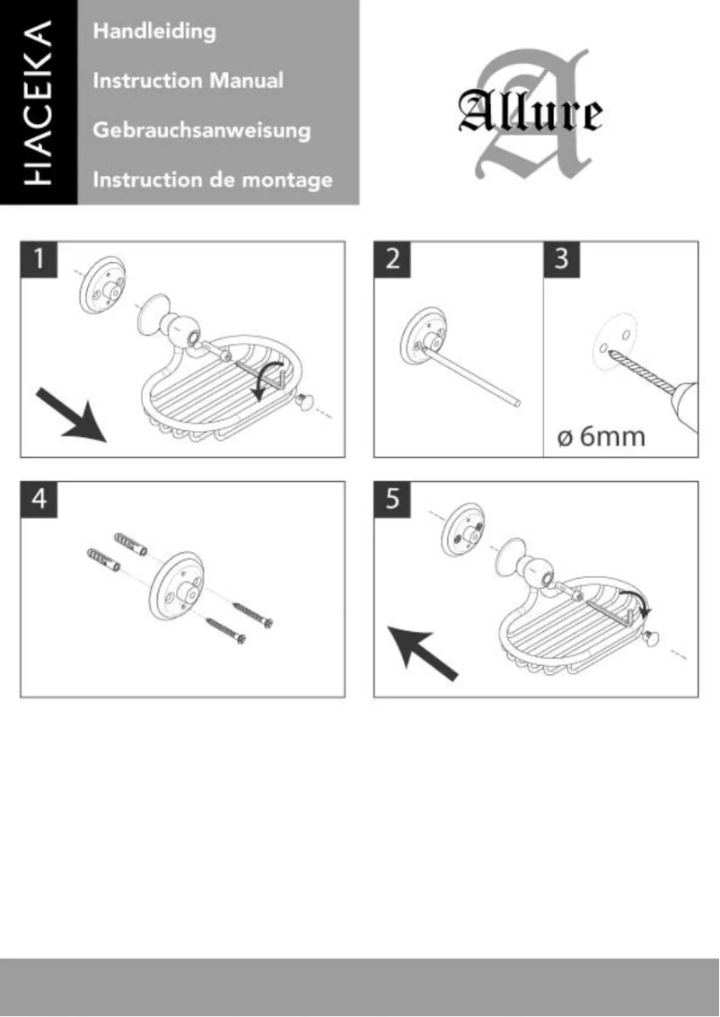 First page image of the manual for Allure chrome