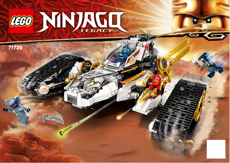Image de la première page du manuel de l'appareil Ninjago 71739