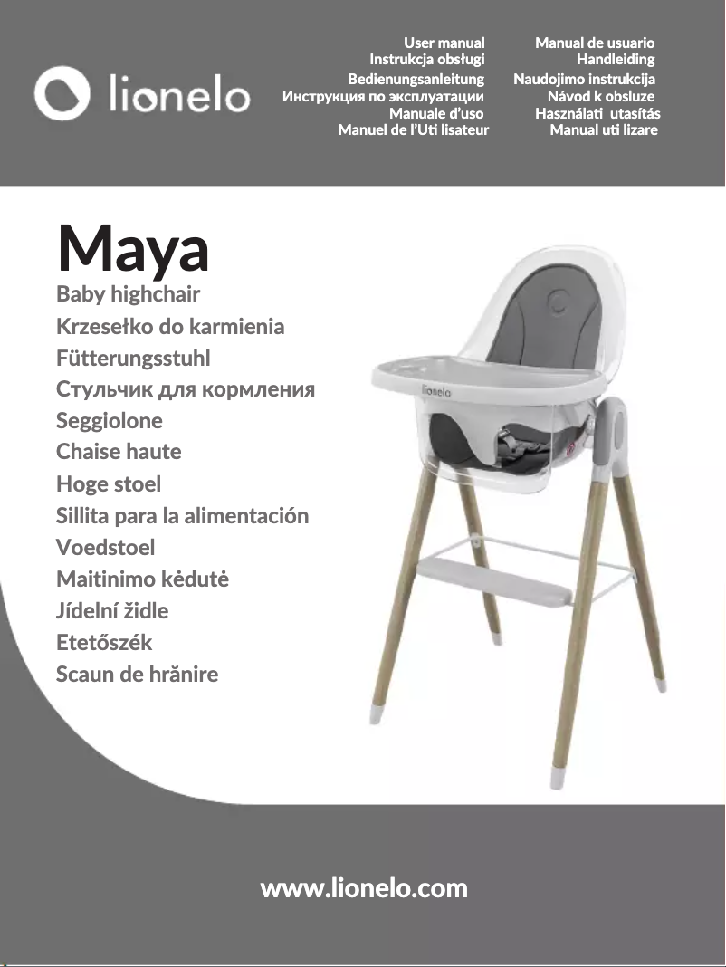Page n°1 - Manuel utilisateur Lionelo Maya