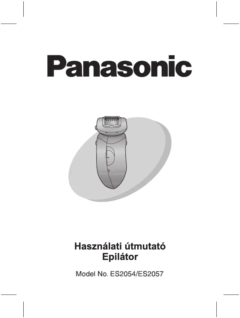 Page 1 de la notice Manuel utilisateur Panasonic ES-2057