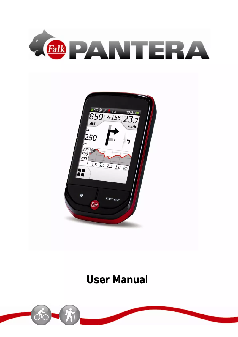 Page 1 de la notice Manuel utilisateur Snooper Pantera 32