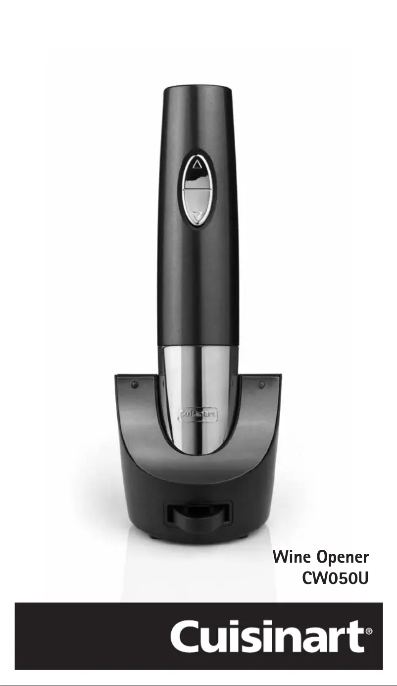 Page n°1 - Manuel utilisateur Cuisinart CWO50U