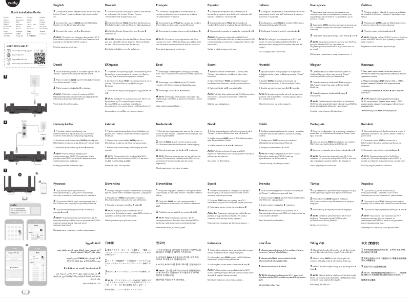 Imagen de la primera página del manual del dispositivo WR3000