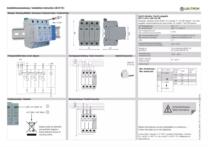 Image de la première page du manuel de l'appareil 380701