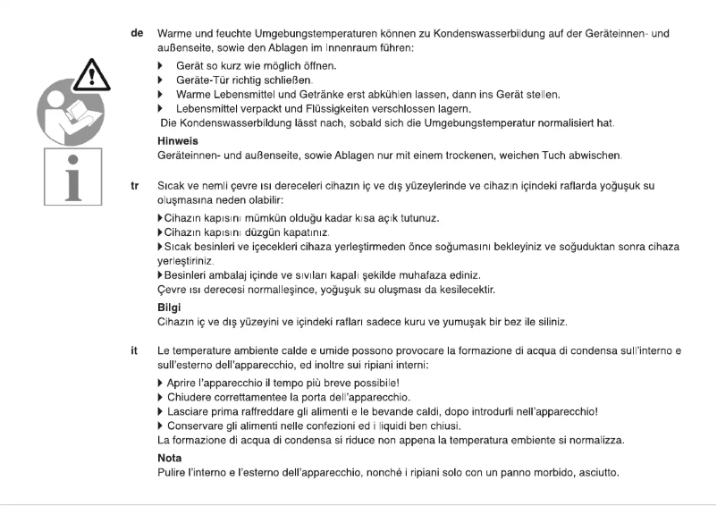 Image de la première page du manuel de l'appareil KGE49AWCAG