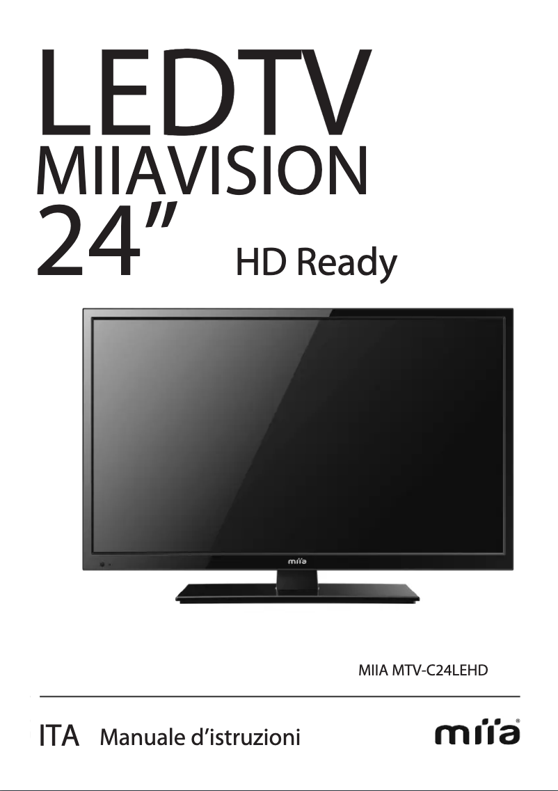 Page n°1 - Manuel utilisateur Miia MTV-C24LEHD