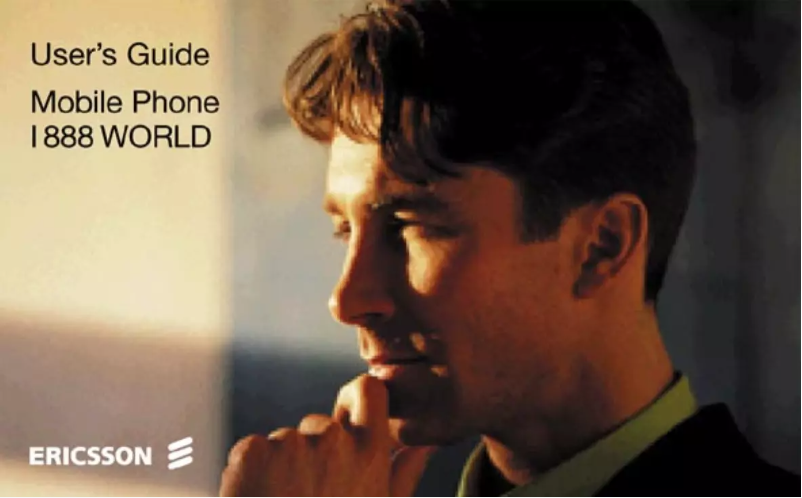 Page 1 de la notice Manuel utilisateur Ericsson I888 World