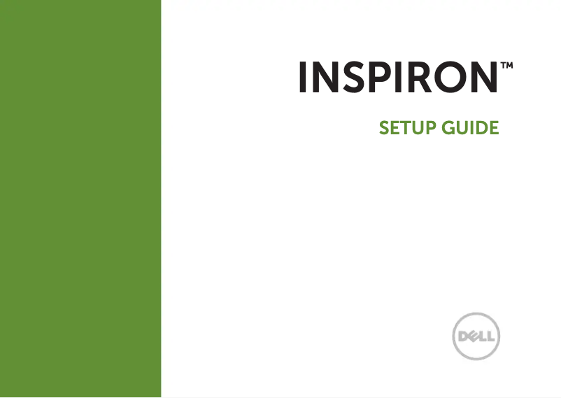 Page n°1 - Guide d'installation Dell Inspiron M511R