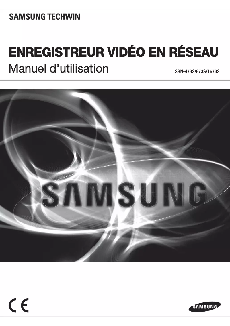Page n°1 - Manuel utilisateur Wisenet SRN-873S