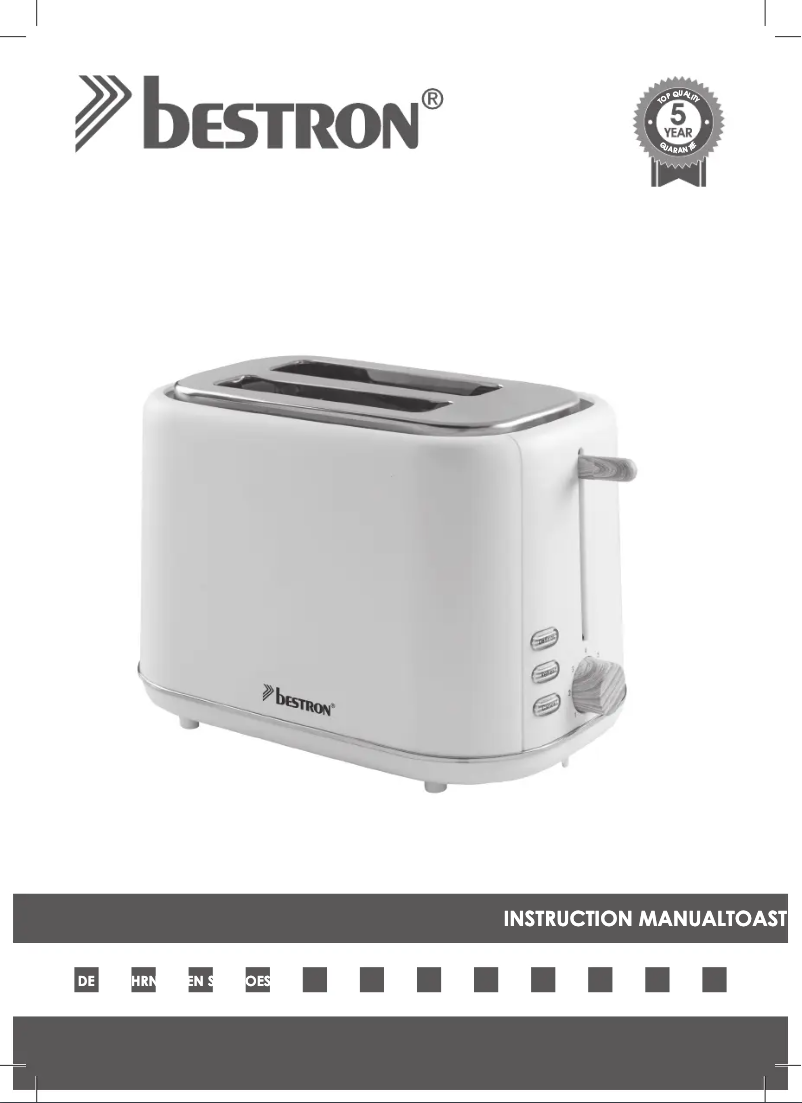 Image de la première page du manuel de l'appareil ATO850BW
