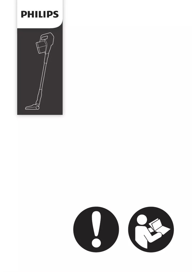 Página 1 del manual Manual de usuario Philips SpeedPro Max FC6813