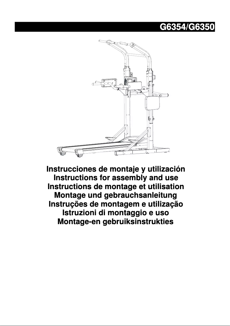 First page image of the manual for Fitness Cardio Tower F2W
