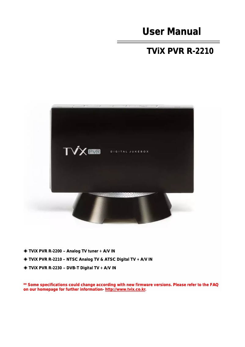 Image de la première page du manuel de l'appareil M-6600A