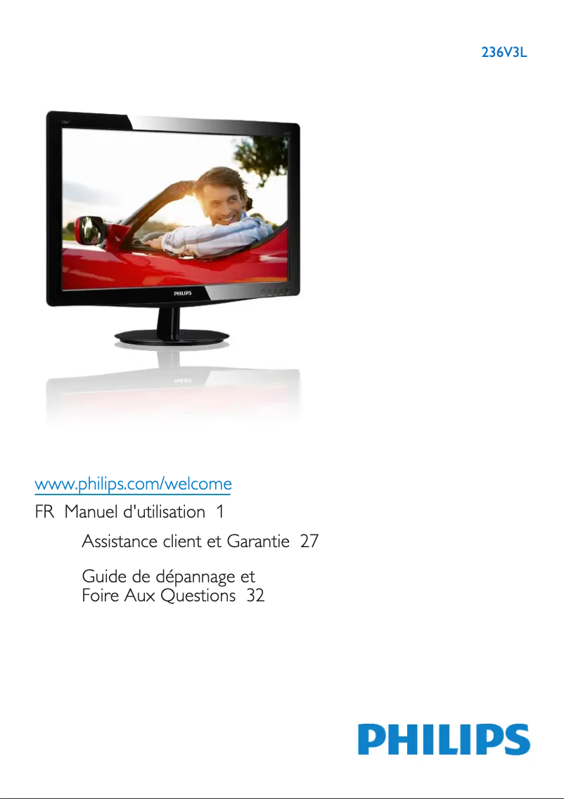 Imagen de la primera página del manual del dispositivo 236V3LAB6