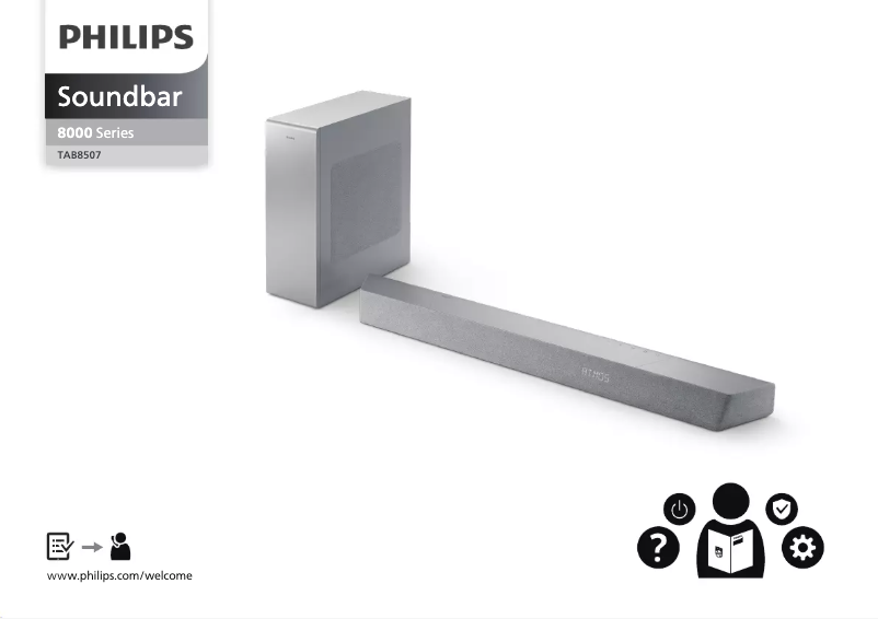 Image de la première page du manuel de l'appareil TAB8507