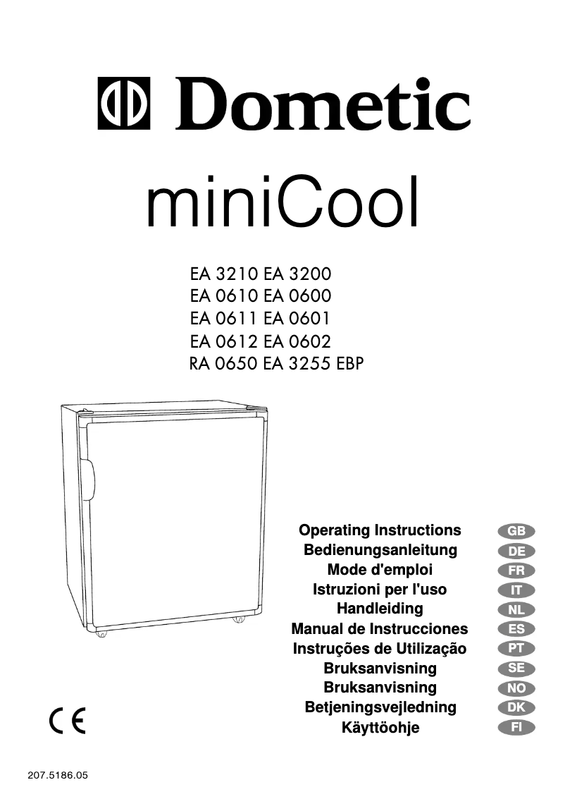Page n°1 - Manuel utilisateur Dometic EA 0601
