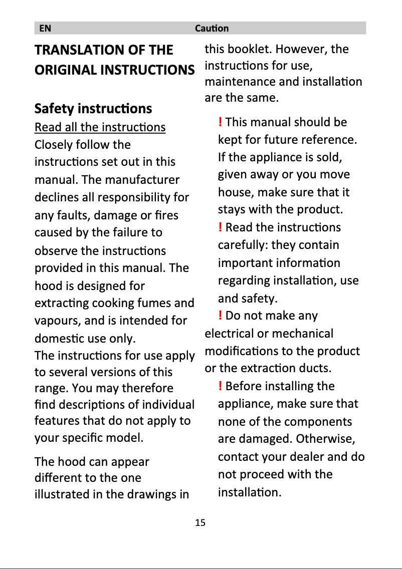 Page n°1 - Brochure Smeg KLT120LXS