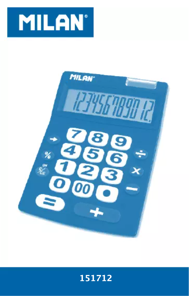 Page n°1 - Manuel utilisateur Milan 151712