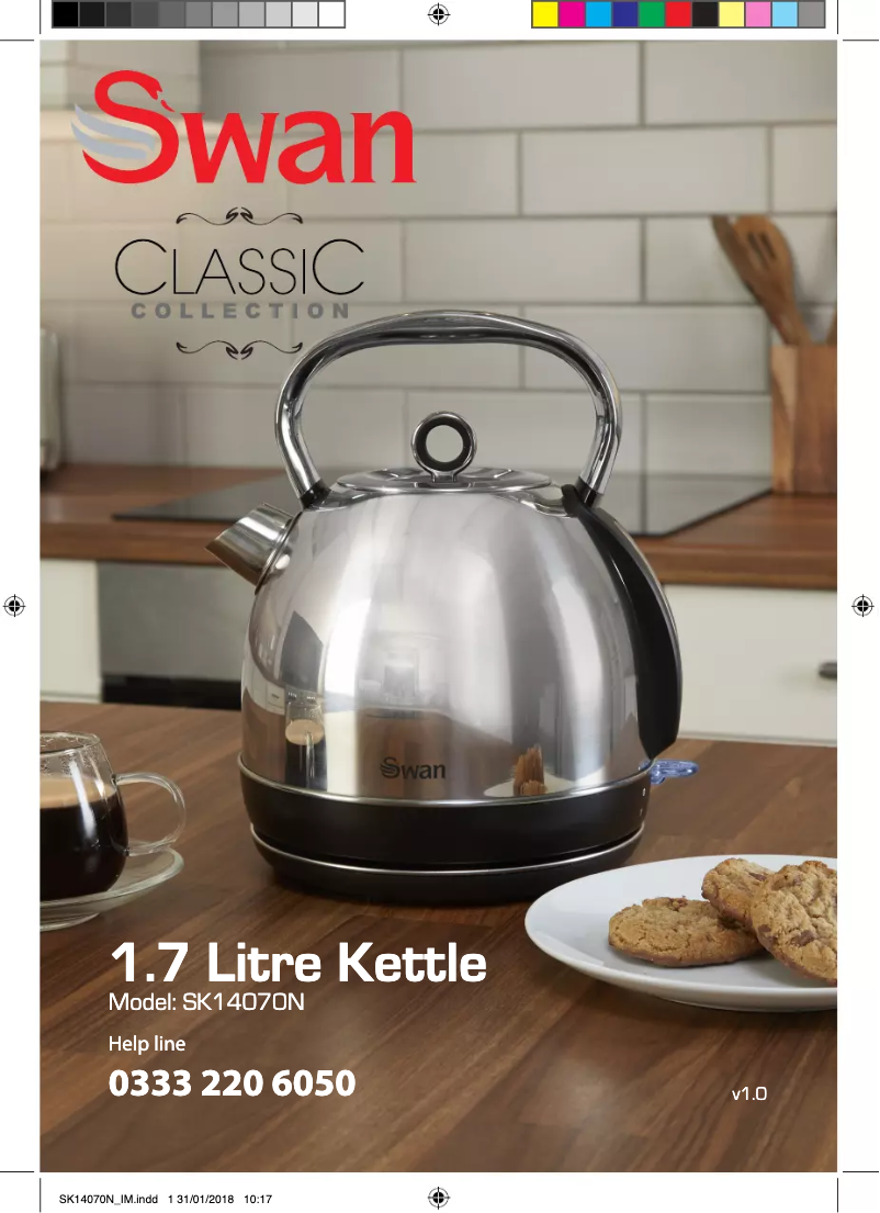Page 1 de la notice Manuel utilisateur Swan SK14070N