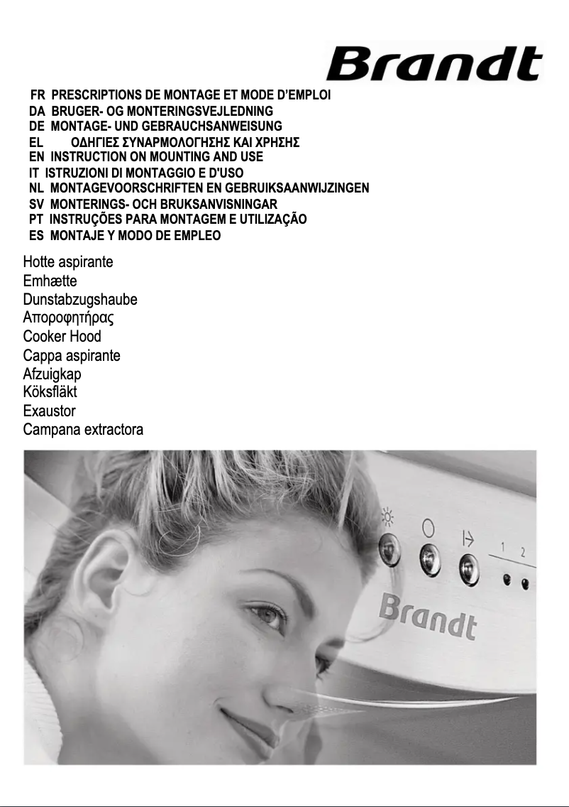 Page 1 de la notice Manuel utilisateur Brandt AT1349X