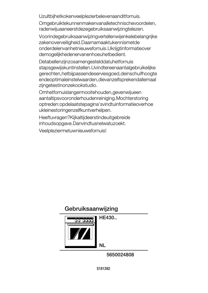 Page n°1 - Manuel utilisateur Siemens HE43065