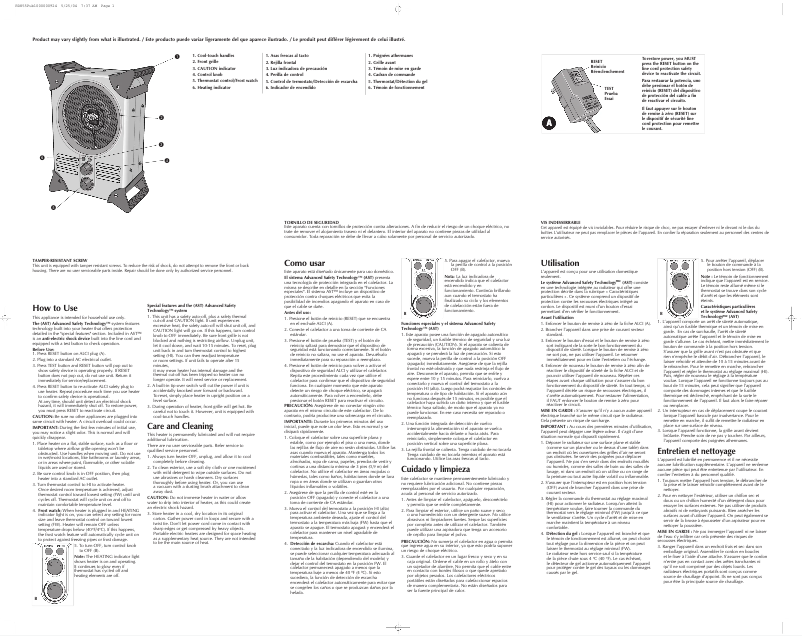 Página 1 del manual Manual de usuario Black & Decker BDH55