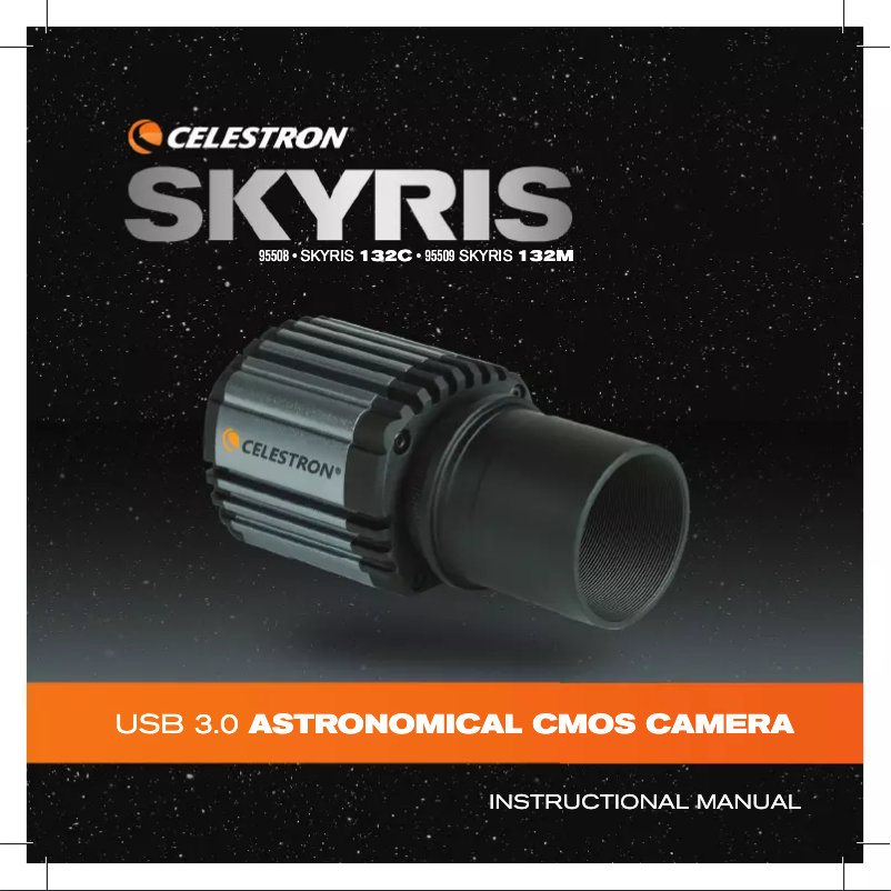 Page n°1 - Manuel utilisateur Celestron Skyris 132M