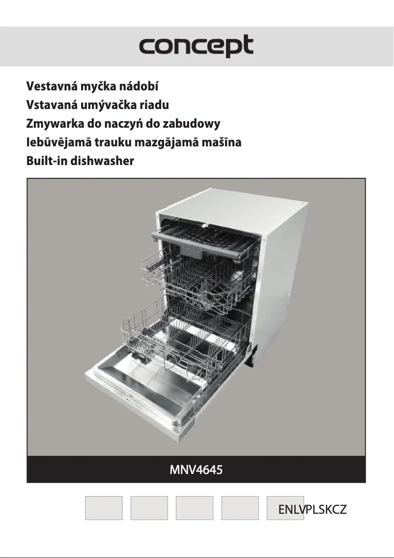 Page n°1 - Manuel utilisateur Concept MNV4645