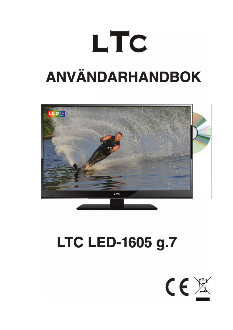 Page 1 de la notice Manuel utilisateur LTC LED-1605