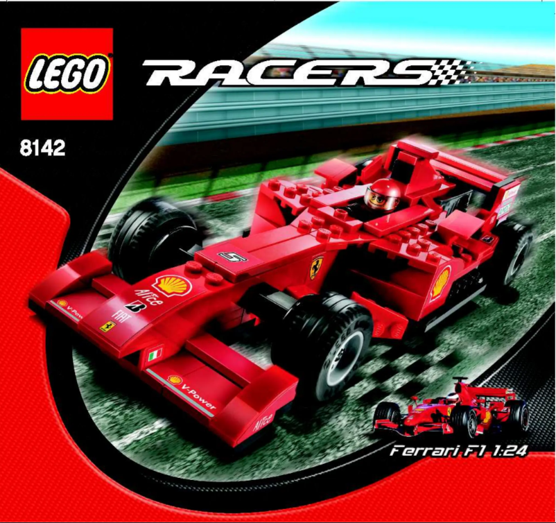 Page n°1 - Manuel utilisateur Lego Racers 8142