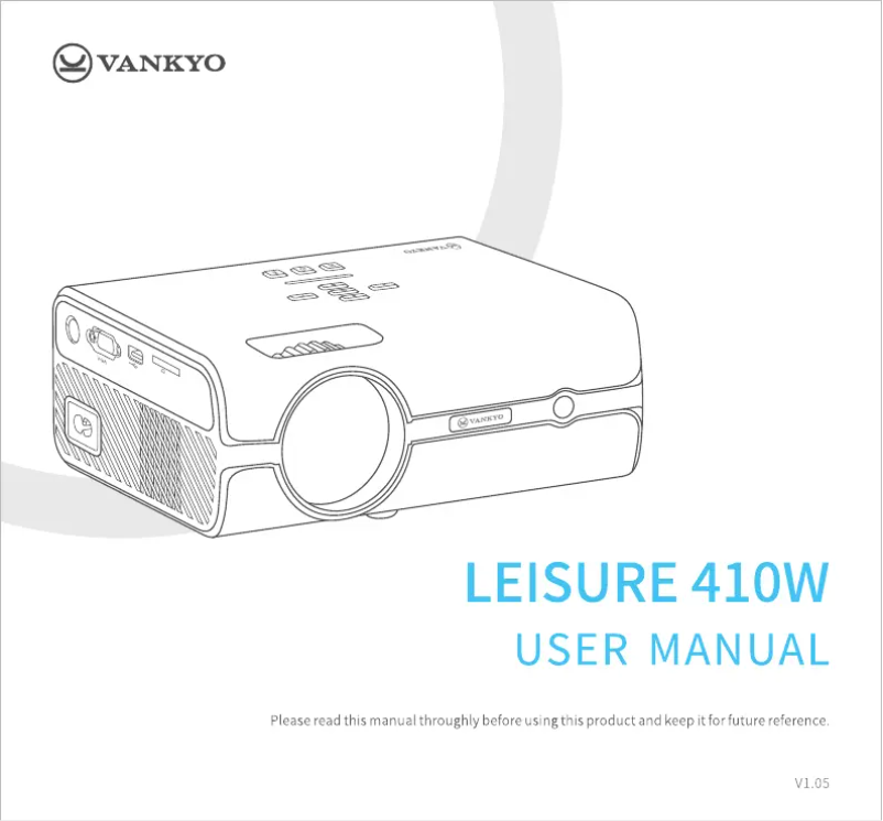 Page n°1 - Manuel utilisateur Vankyo Leisure 410W