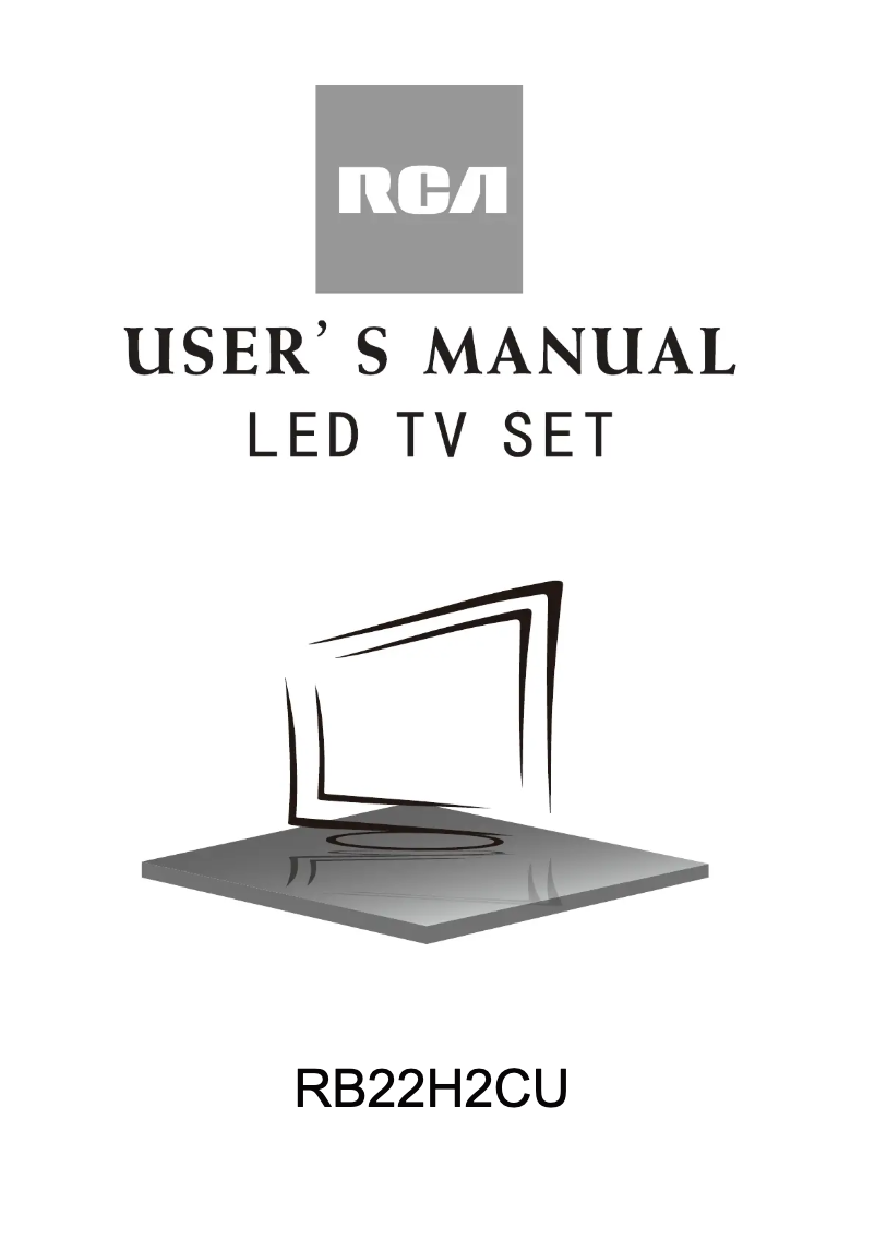 Page 1 de la notice Manuel utilisateur RCA RB22H2CU