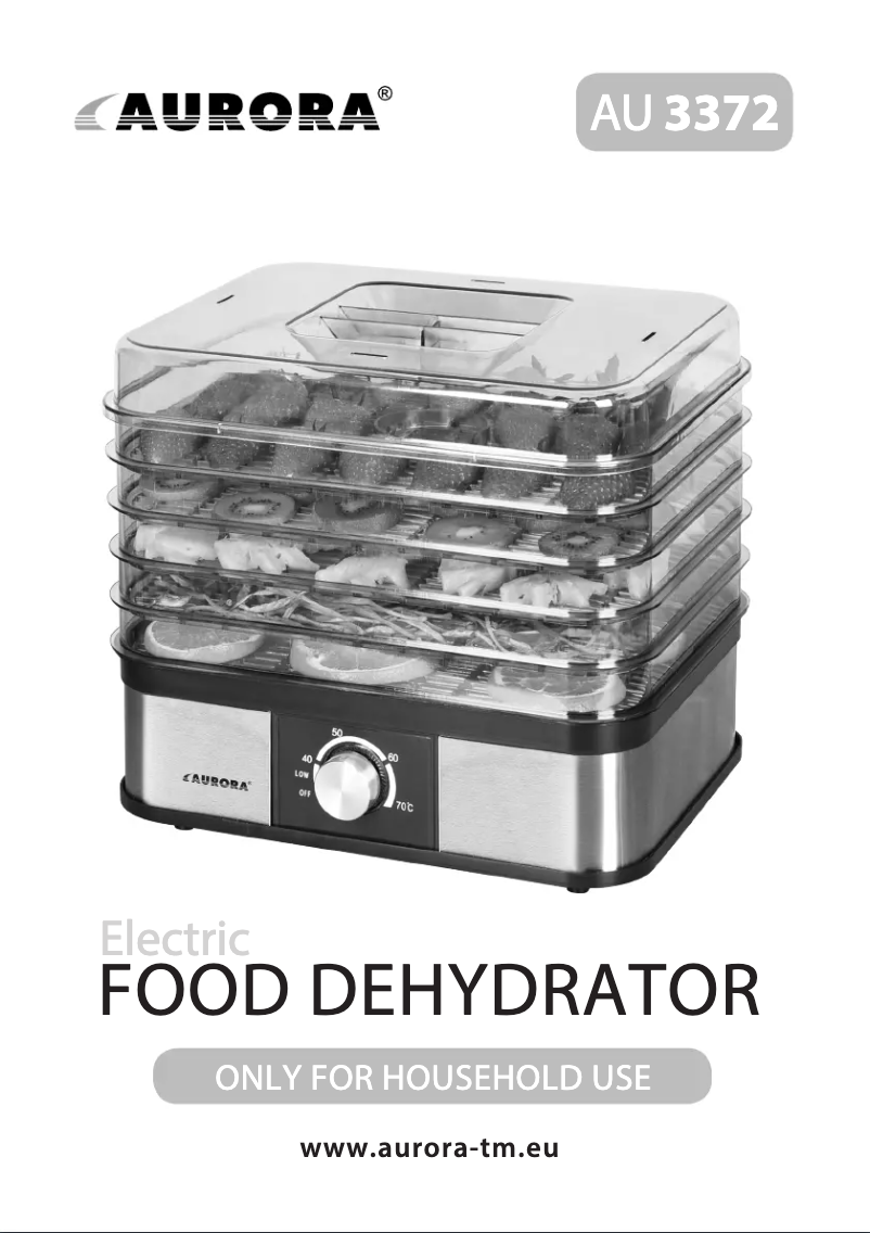 Image de la première page du manuel de l'appareil AU3372